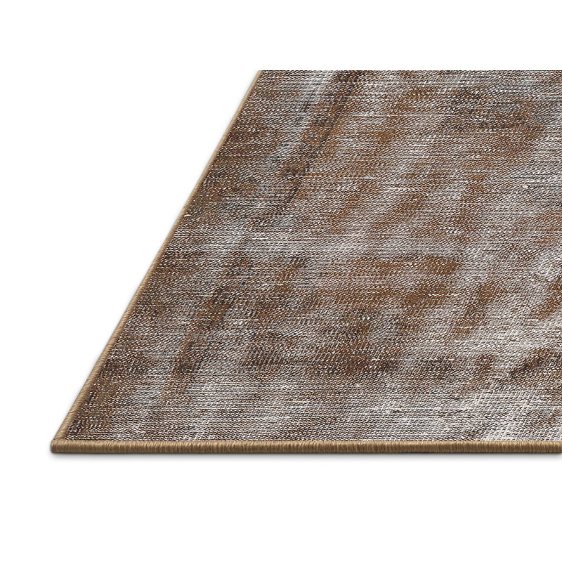 Tapis oriental brun / gris, Rectangle 6 pi x 9 pi