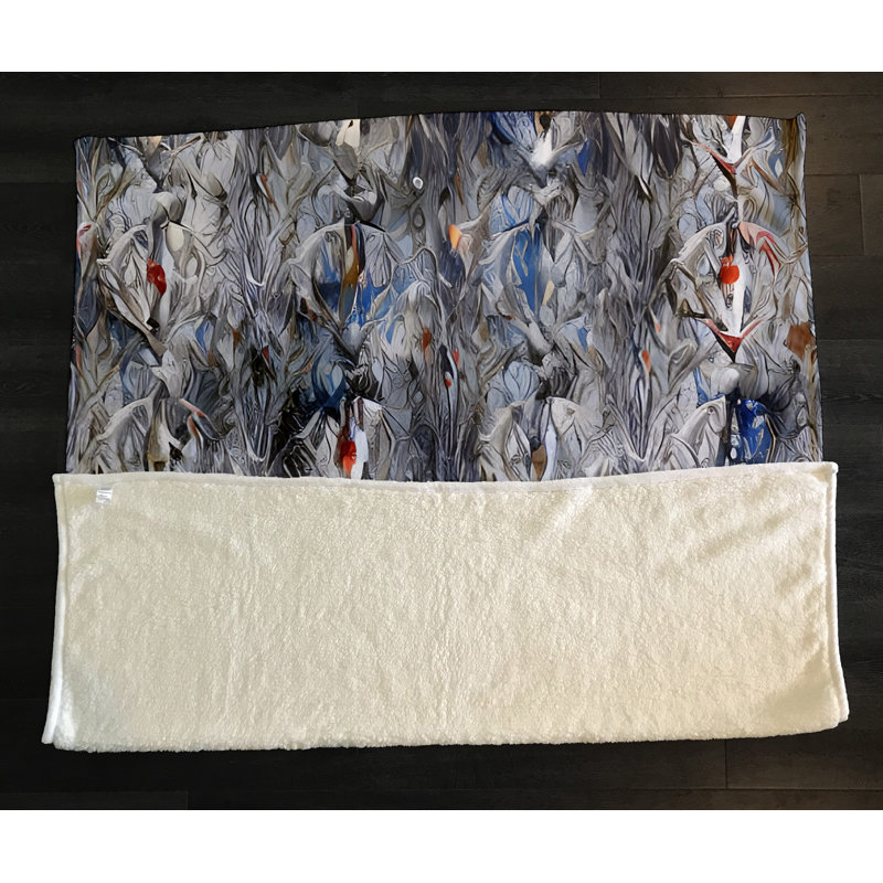 Throw Blanket, 51" W x 60" L