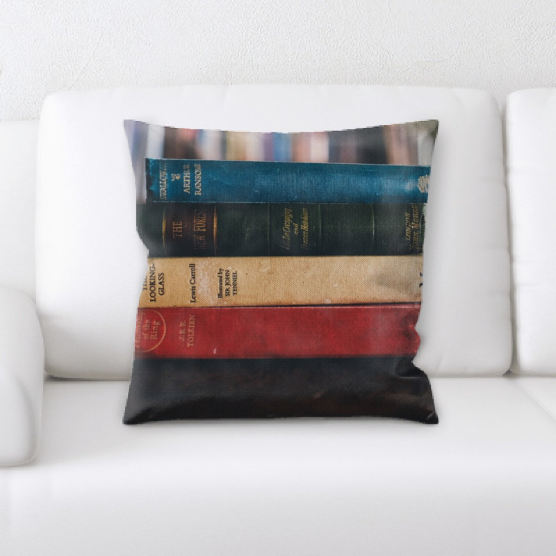 Coussin décoratif books