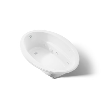Sunward 60" x 42" Drop in Whirlpool Acrylic Bathtub