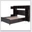 Lit en bois avec armoire et tablette tout-en-un-20929716
