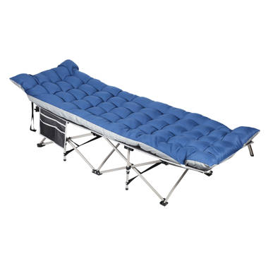 YZI Everest Outdoor Fishing Sleeping Cot With Side Pocket 5 Adjustable  Levels, Portable Reclining Bedchair For Camping And Anglers From Zhangjiee,  $190.17