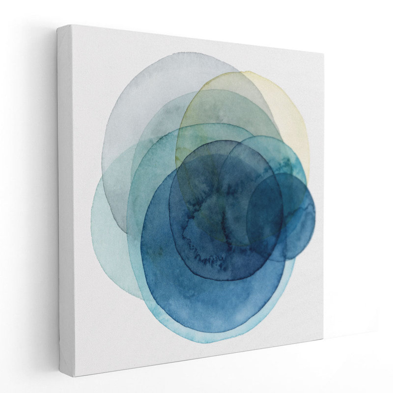 «Evolving Planets I», reproduction d'art sur toile, H 12 po x l 12 po