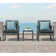 Ables Wicker 2 - Person Patio Conversation Sets with Cushions