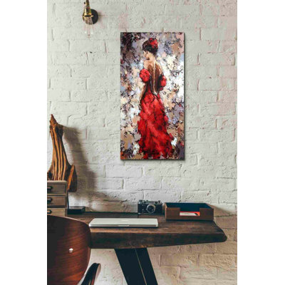 'Baile' by Alexander Gunin, Canvas Wall Art