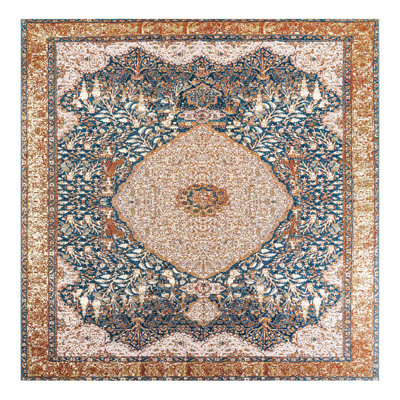 Indoor/Outdoor Traditional Area Rug