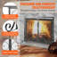 Nadab 1 Panel Iron Fireplace Screen
