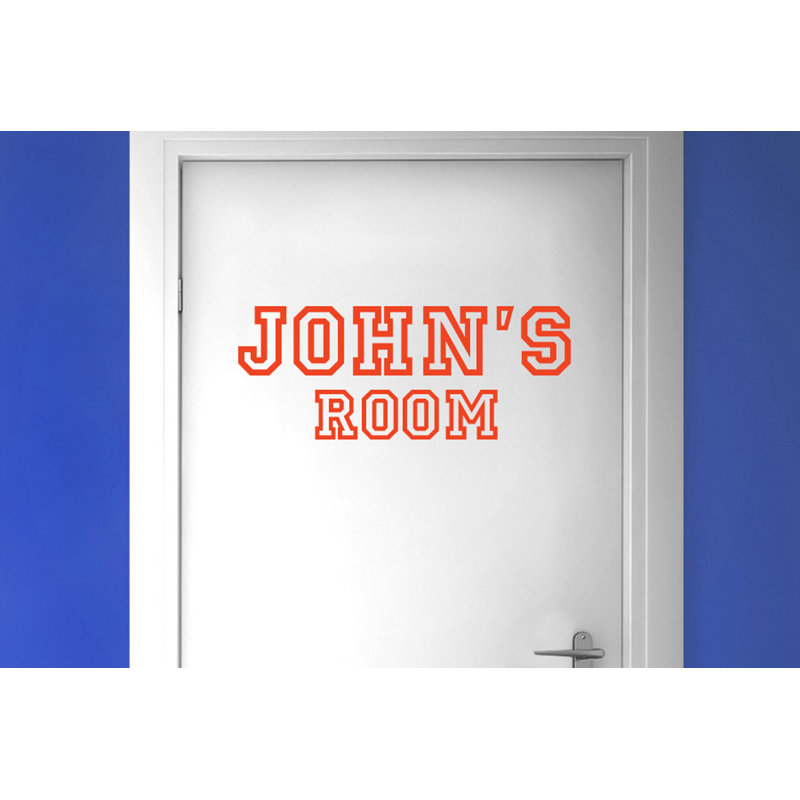 Wall Decal, Orange