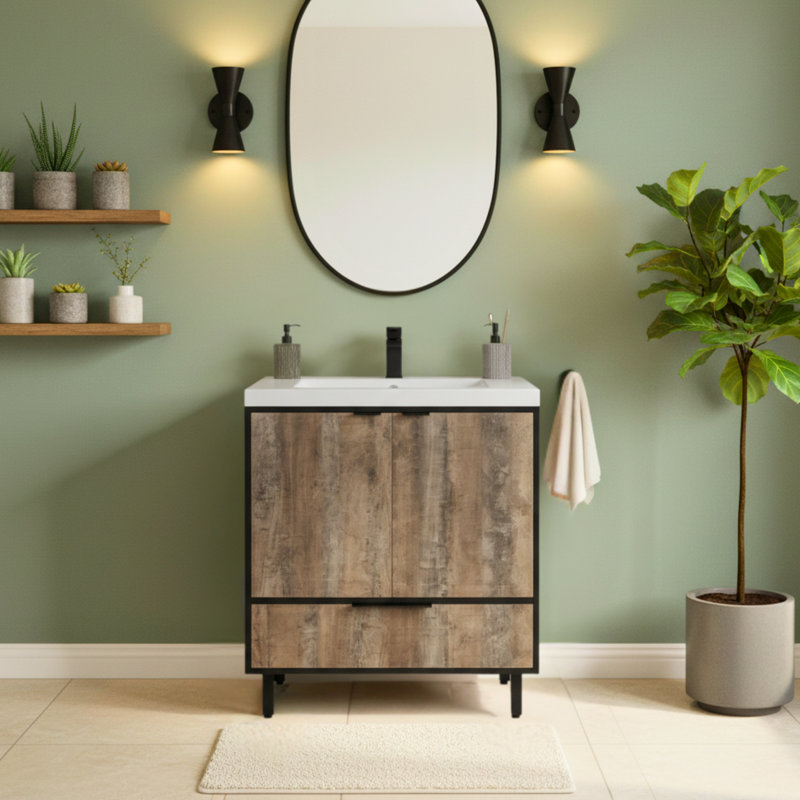 Ensemble de meuble-lavabo simple 30 po London