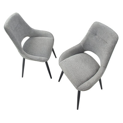 Ensemble de chaises d'appoint 2 pièces Modern Modern