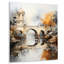 Décoration murale en métal Beige Bridge Ethereal-1701012452