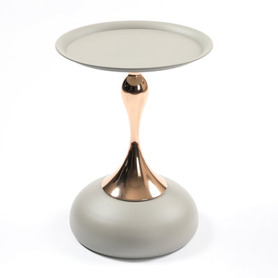 Round Metal Tail Table - Minimalist Look For Home End Coffee Frame Living Area