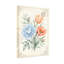 Bouquet de plantes et de fleurs avec fleurs bleues et oranges-1663326929