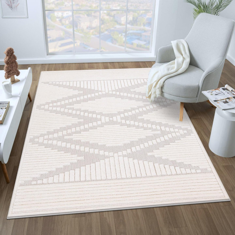 Tapis marocain à losanges, Tapis de couloir 2 pi 2 po x 7 pi 6 po