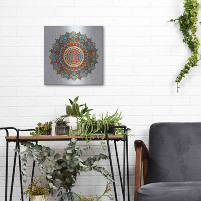 Bungalow Rose «Mandala Dream» par James Wiens, art mural en métal