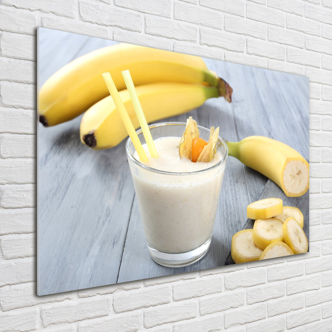 Banana Cocktail - Unframed Art Prints on Glass