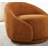 Gabbanelli Upholstered Swivel Barrel Chair-2000668828