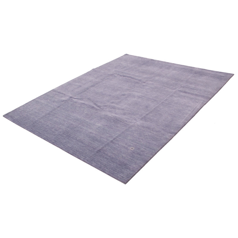Tapis bleu clair Humaira Gabbeh 9 pi 1 po x 12 pi 1 po