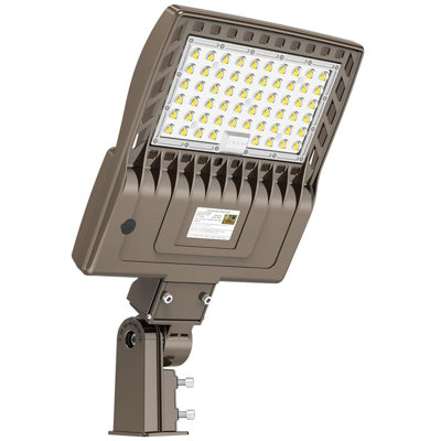Commercial Outdoor LED Parking Lot Light with Slip Fitter and Photocell 240W/200W/150W Watt Tunable 5000K