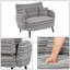 Fauteuil d'appoint rembourré Mid-Century-1135609221