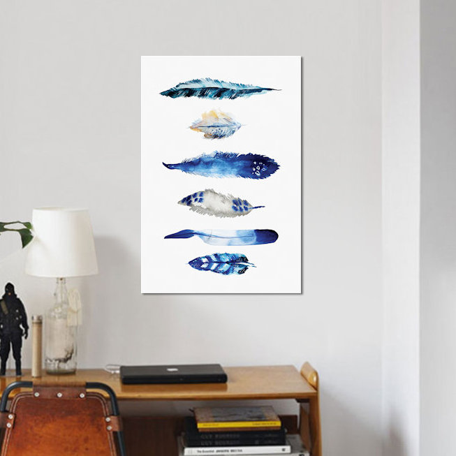 «Sway II» par Sana Jamlaney - estampe numérique sur toile tendue avec châssis, H 12 po x l 8 po x P 0,75 po, Toile tendue