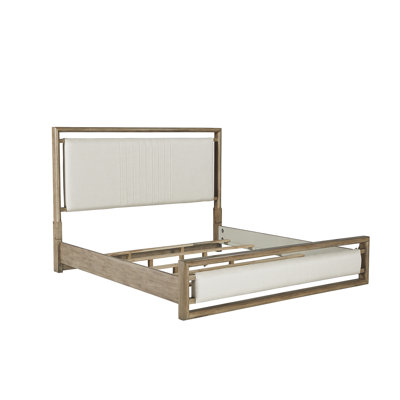Arlington Upholstered Panel Bed - Nutmeg