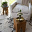 Tabouret d'appoint en bois massif