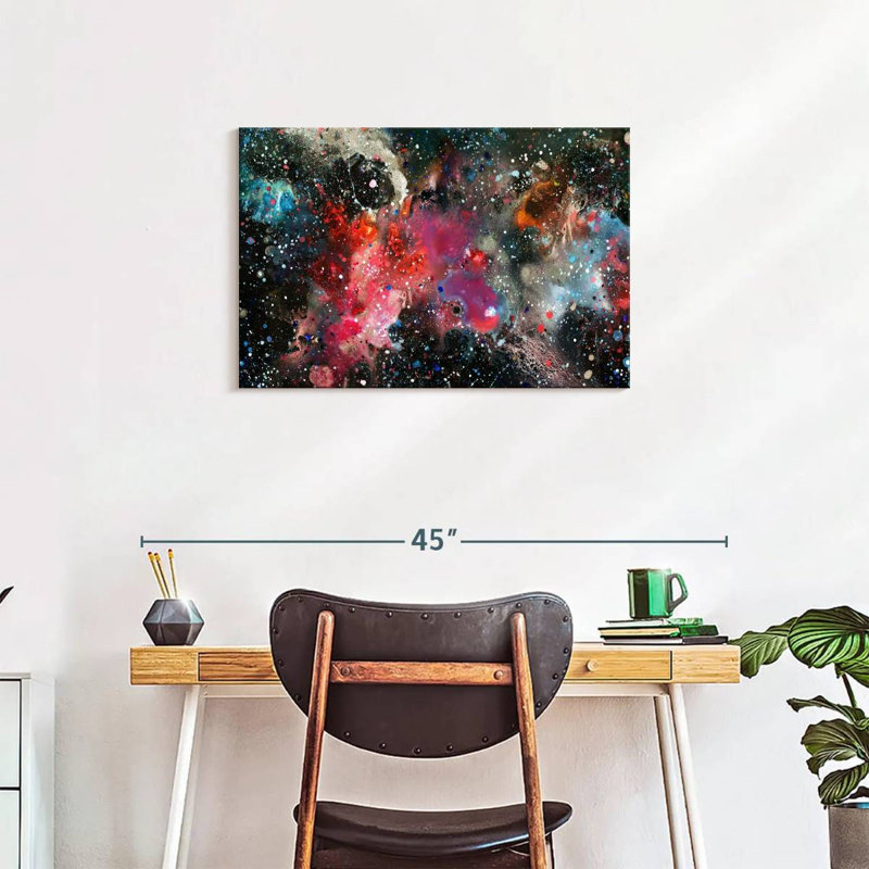 Galaxie colorée