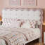 Velvet Upholstered Bed, Biscuit-Shaped Backrest, Soft Headboard-243333319