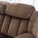 62'' Microsuede Manual Reclining Loveseat Sofa, 2-Seater Recliner Couch with Skin Friendly Upholstery