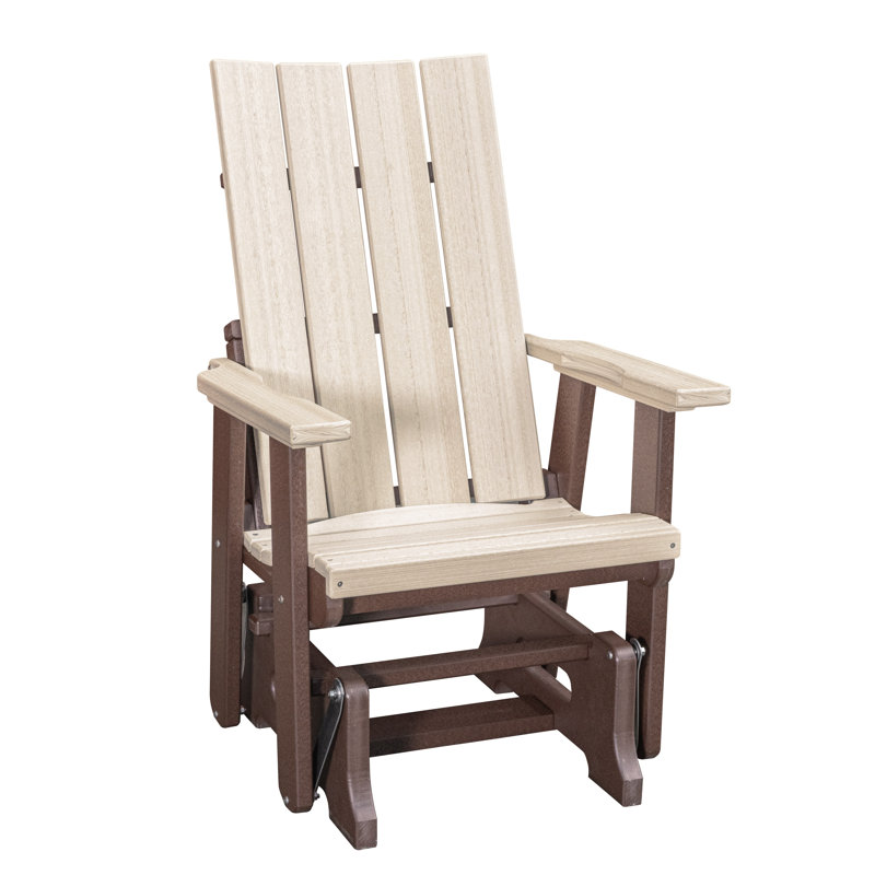 Fauteuil oscillant Brandon American Furniture Classics Model 415WWWT, Beige / brun
