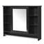 Armoire de salle de bain 3 en 1 avec tablette réglable, porte à fermeture en douceur et miroir haute définition pour les solutions de rangement modernes-153261706
