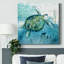 «Island Swim I», reproduction sur toile tendue-1296357486