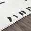 Black Modern Rug, Abstract Anti Slip Easy to Clean Rug For Living Room, Dining Room, Bedroom, Kitchen-456610977
