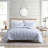 Stone Cottage Field Of Paisley Cotton Reversible Blue Quilt Set, King-349184517