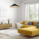 Carington Single Light Poly-Blend Dimmable LED Pendant