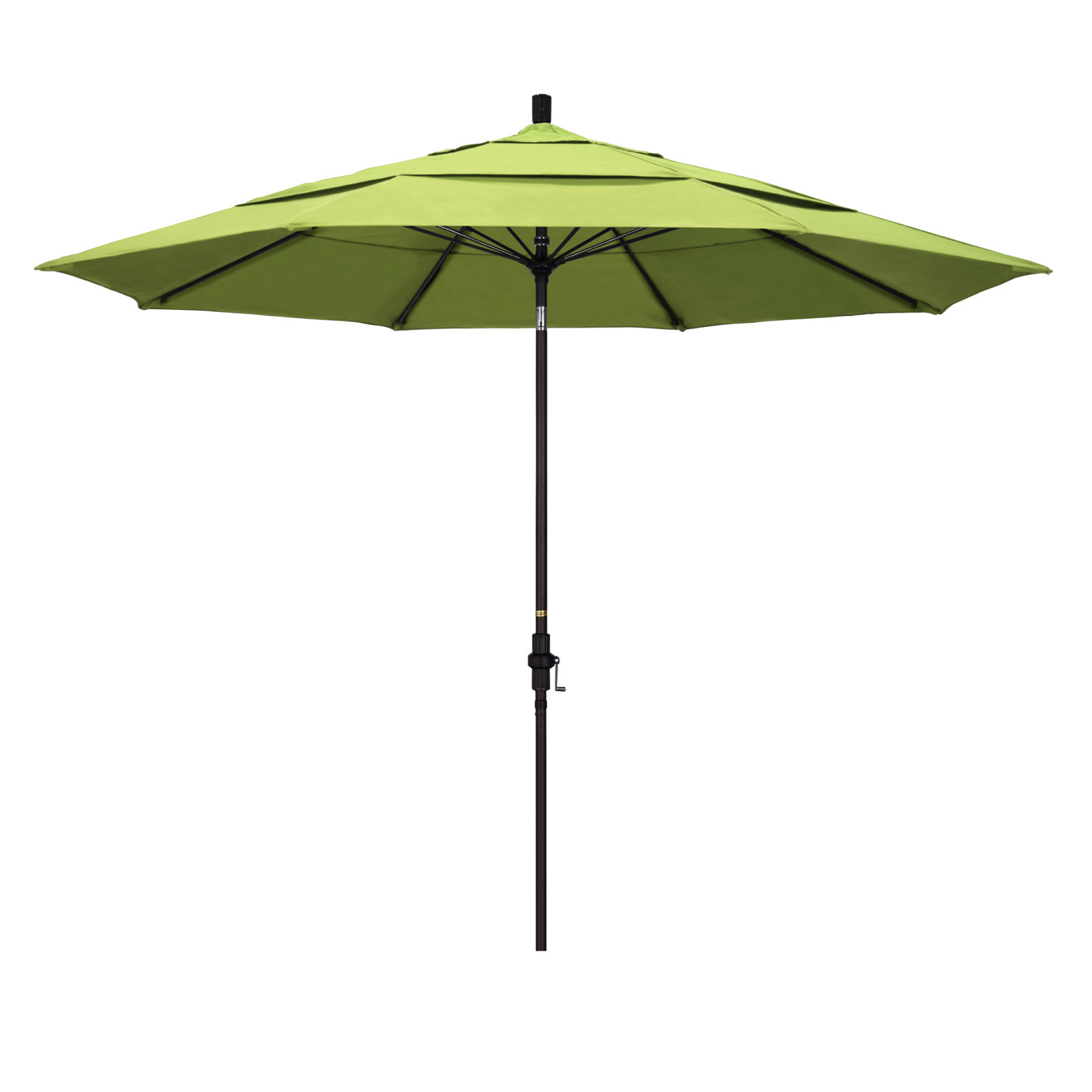 Brent 132'' Sunbrella® Outdoor Umbrella, Canvas Parrot Sunbrella® Canvas
