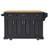 54Inch Large Kitchen Island With Rubber Wood Drop Leaf-1579971329