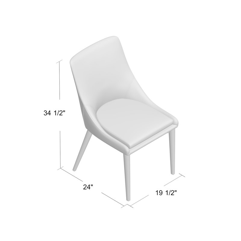 Chaise d'appoint rembourrée en lin de couleur chêne naturel Leonitus, Mauve