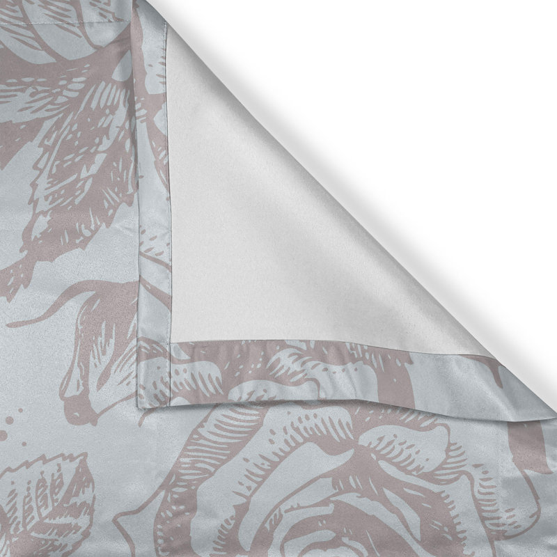 Semi Sheer Curtain Pair
