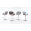 Tabouret de bar moderne pivotant rembourré Marana-1077818782