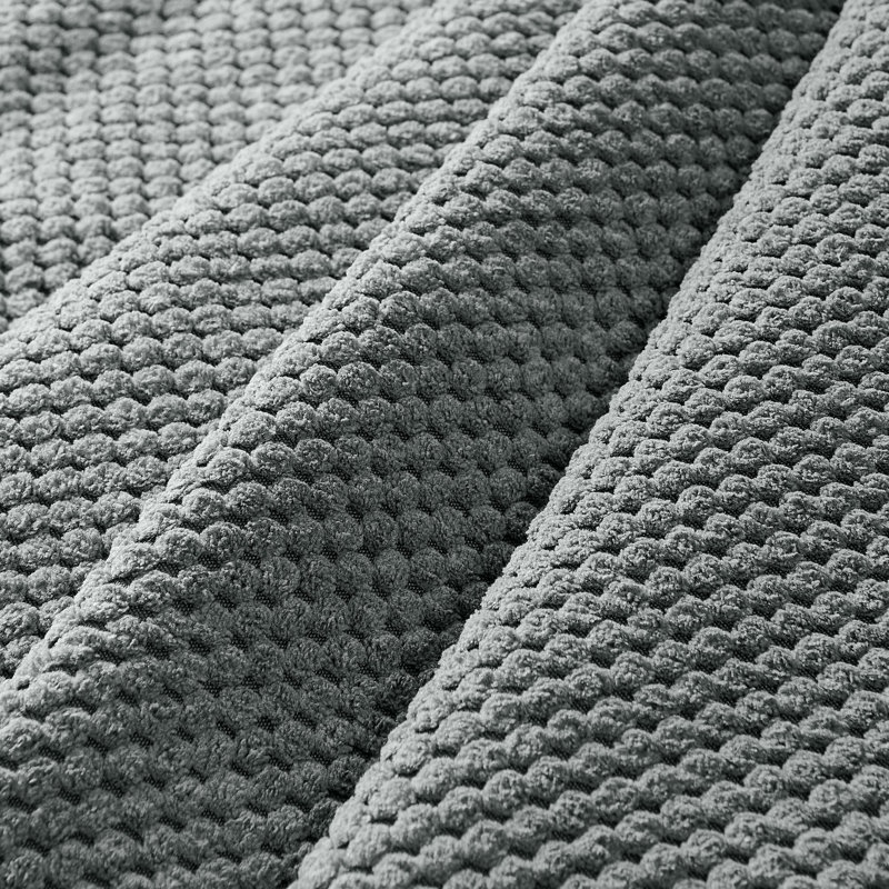 Canapé modulaire inspiré grain de café sans assemblage, Tissu - gris pâle, Face à la gauche