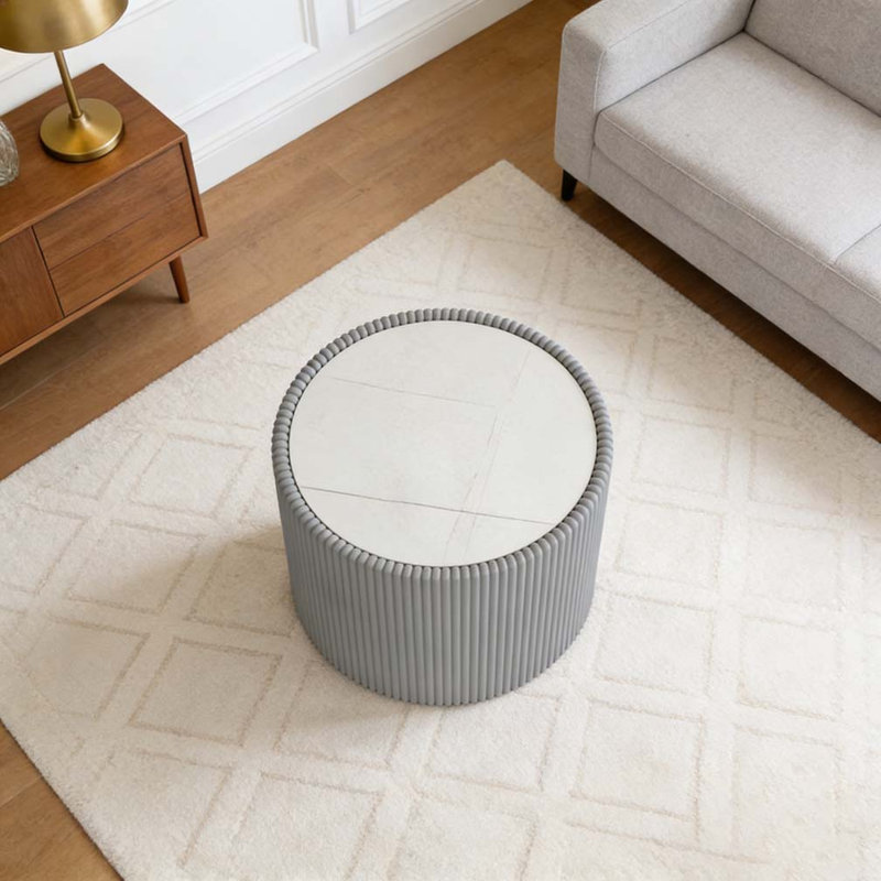 Side Table, Gray