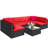 Bump 6 - Person Patio Conversation Set with Cushions-466337179