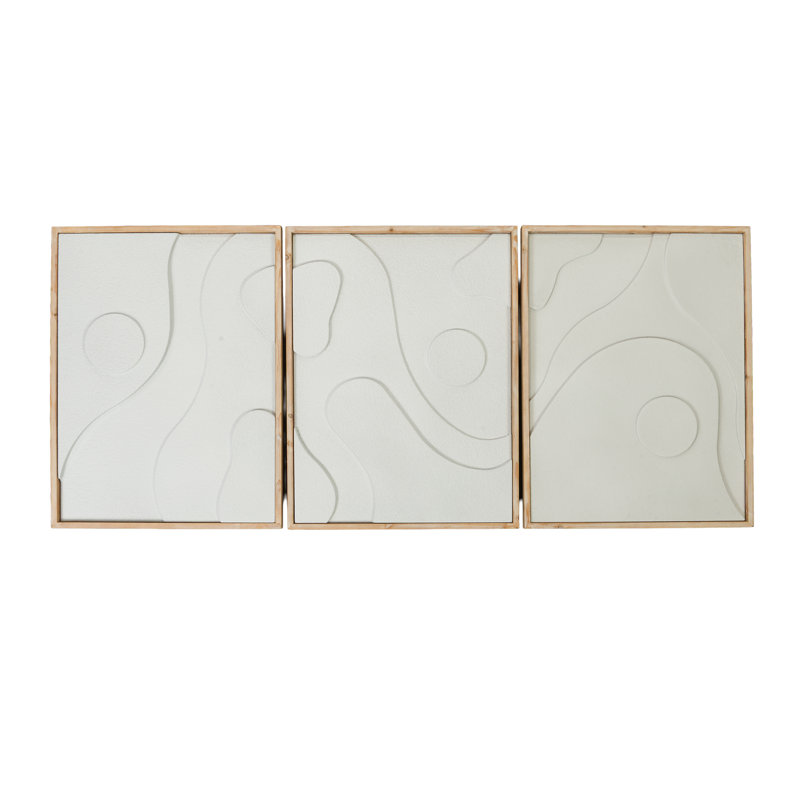 Celine Abstract Framed Wall Art Set