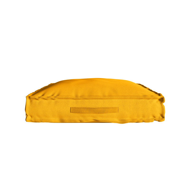 Calme Jardin Seat Cushion, Yellow