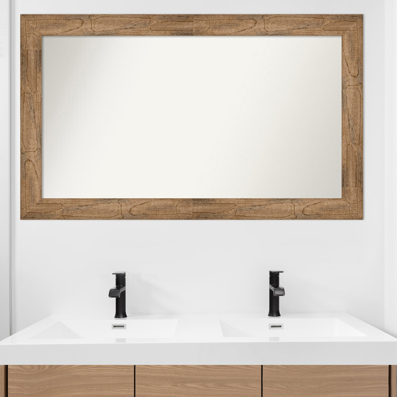 Timmy Solid Wood Wall Mirror, 28.5" x 47.5", Rectangle