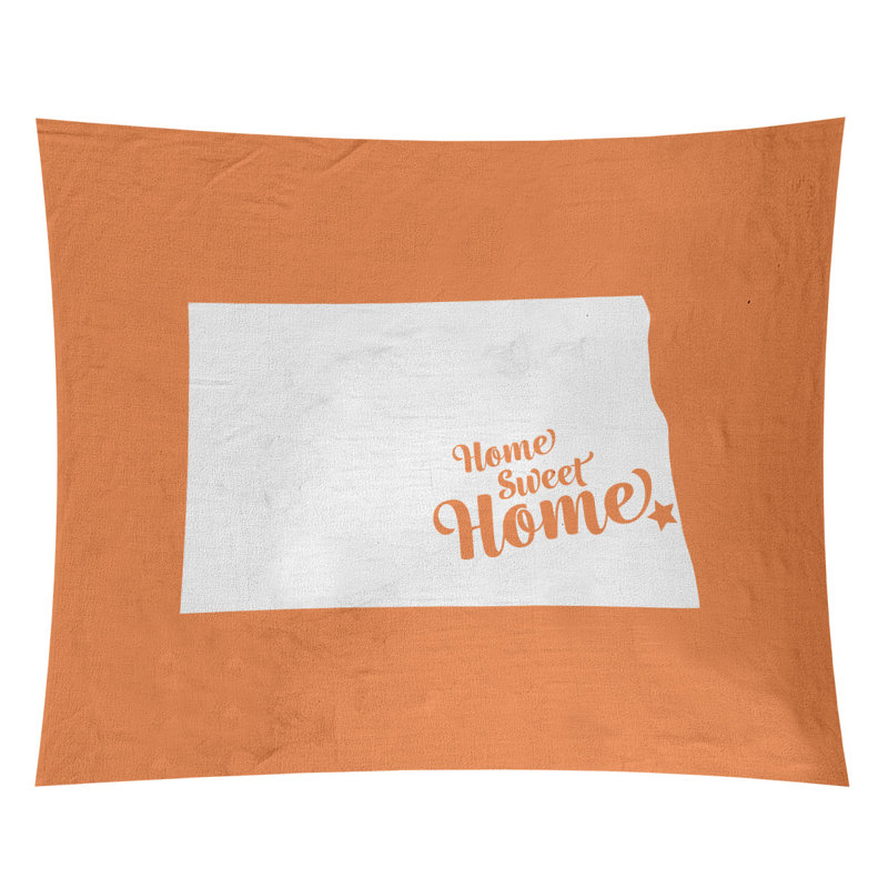 Polyester Tapestry, 27.5" H x 37.5" W, Orange