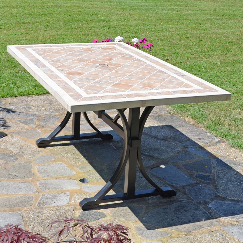 Hampton Garden Stone Mosaic Table
