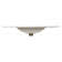 Ancillary 3-Hole 36" Classic Contemporary Rectangular Ceramic Single Sink Basin Vanity Top